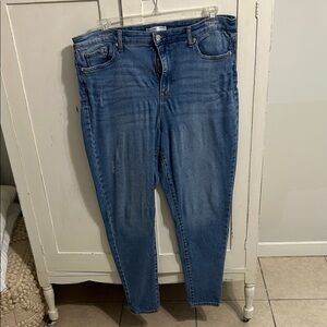 Nine West Women's Blue Skinny Jeans